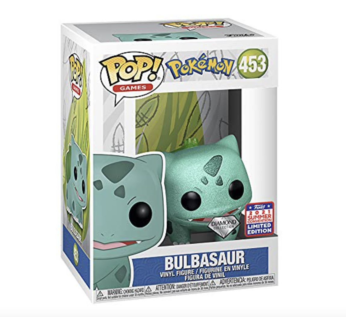 Diamond Edition Bulbasaur Funko Pop