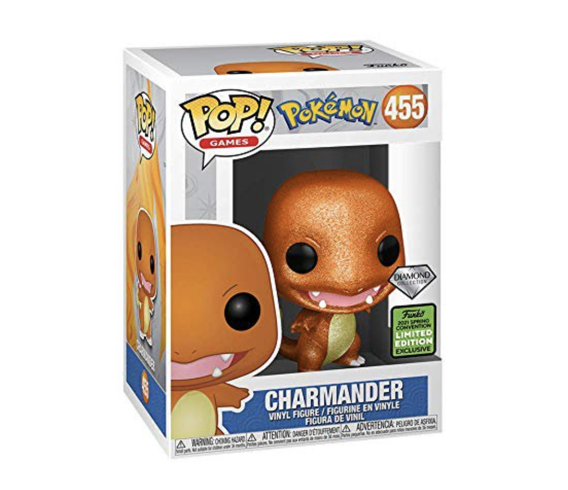 Diamond Edition Charmander Funko Pop