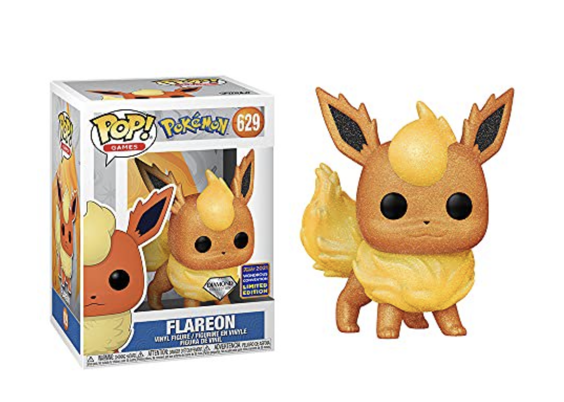 Diamond Edition Flareon Funko Pop