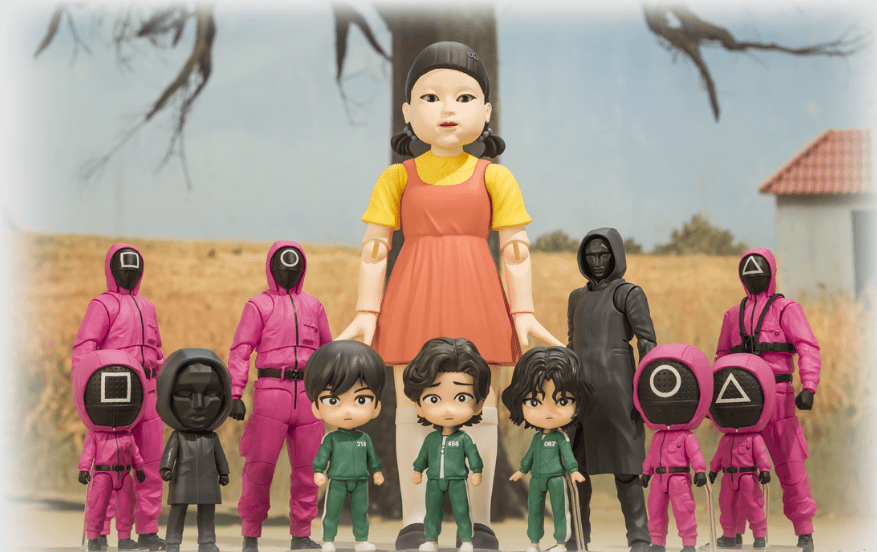 tamashii figures squid game