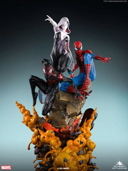 The Amazing Spider-Man Spider-Verse Trio ¼ Statue